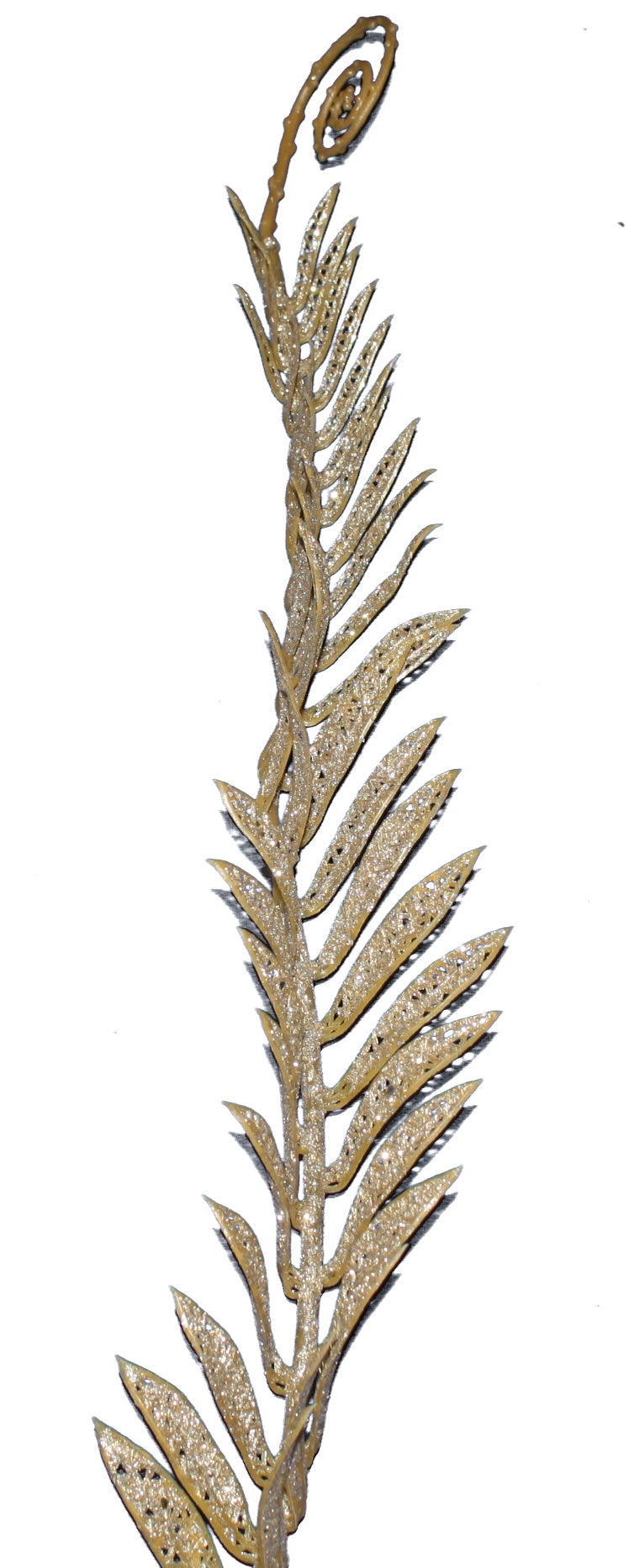 Gold Leaf Frond - The Country Christmas Loft