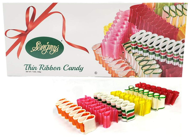 Sevigny Thin Peppermint Ribbon Candy - 9oz. Box