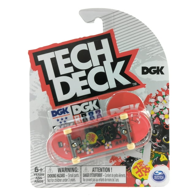 Tech Deck - 96mm Fingerboard - DGK Red