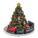 Christmas Tree With Revolving Train Music Box - The Country Christmas Loft