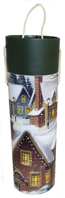 Christmas Wine Box Tube - - The Country Christmas Loft