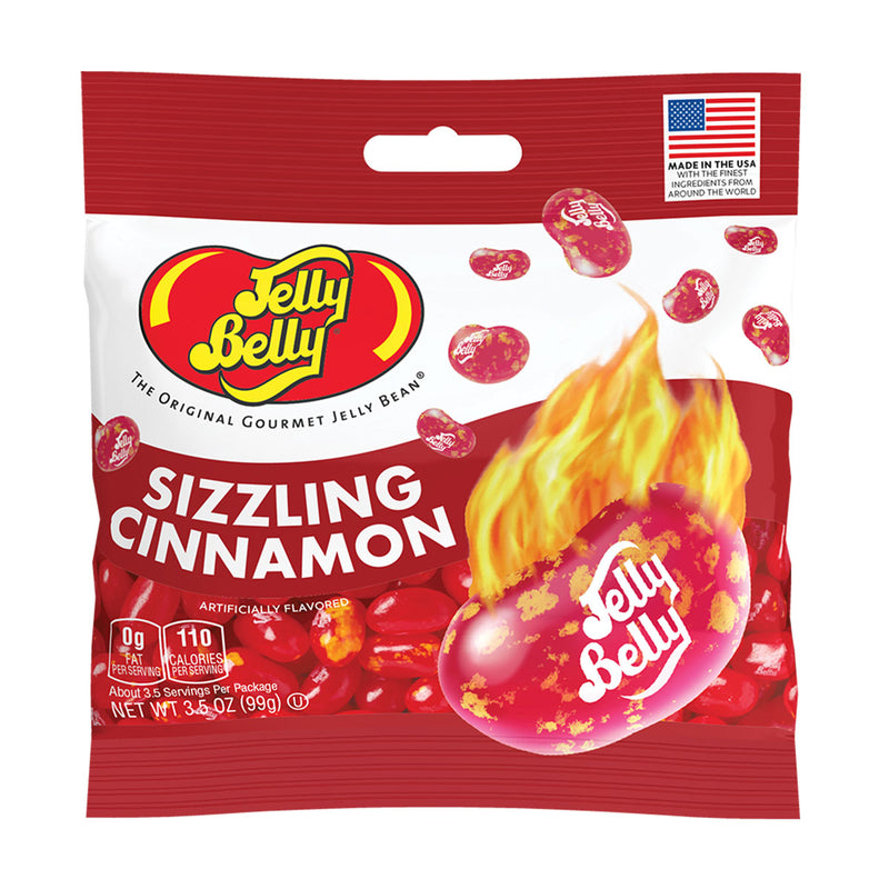 Sizzling Cinnamon Jelly Beans 3.1 oz Grab & Go Bag