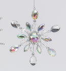 5" Snowflake Ornament - Oval - The Country Christmas Loft