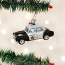 Old World Christmas Police Car Glass Blown Ornament - The Country Christmas Loft