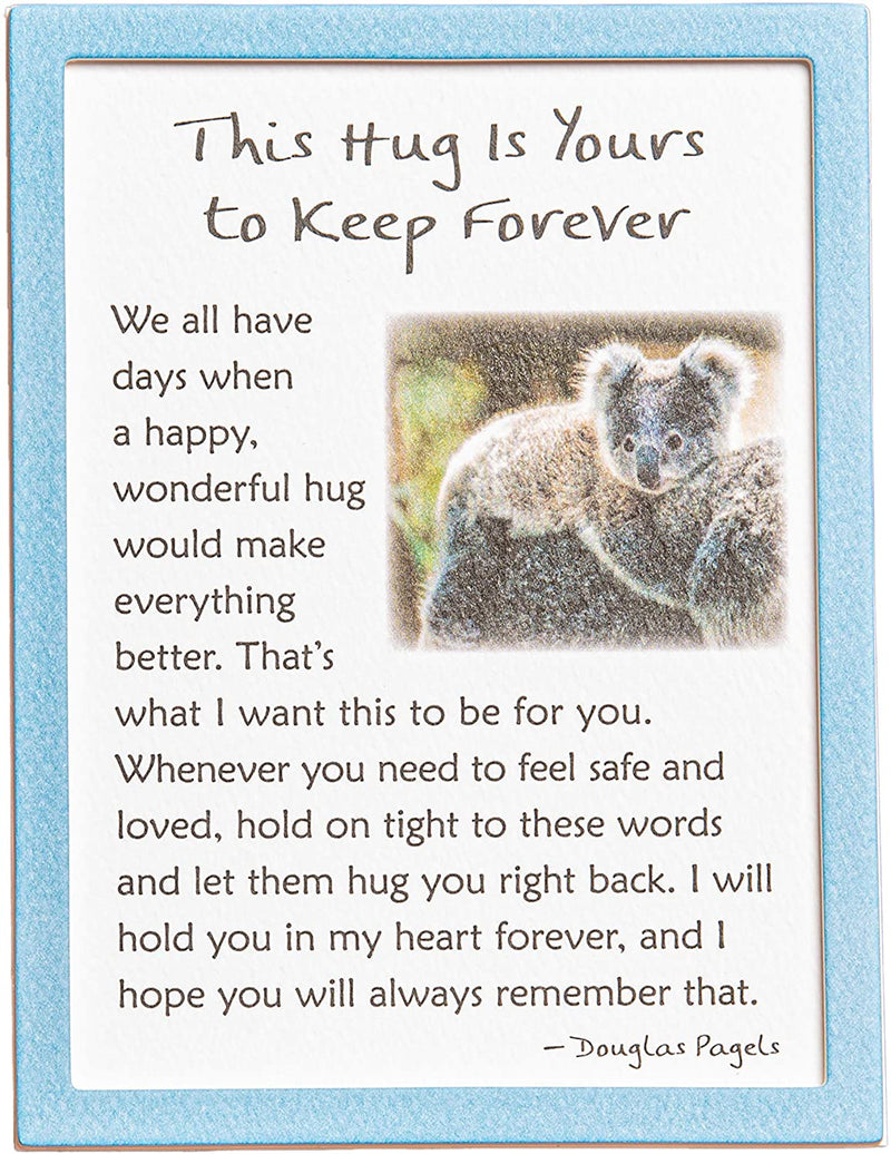Easel-back Print with Magnet - This Hug is Yours to Keep Forever - The Country Christmas Loft