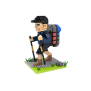 Mini Building Blocks - Hiker