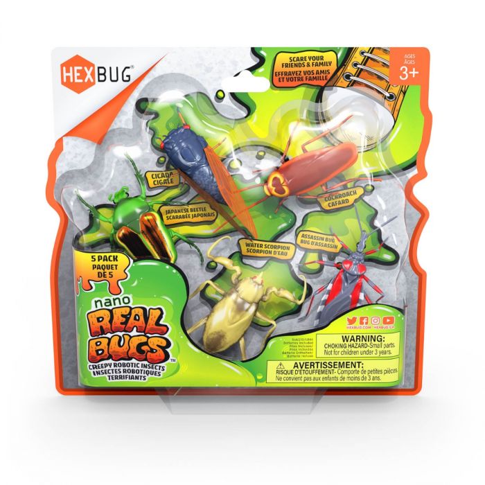 Real Bugs Nanos 5-Pack - The Country Christmas Loft