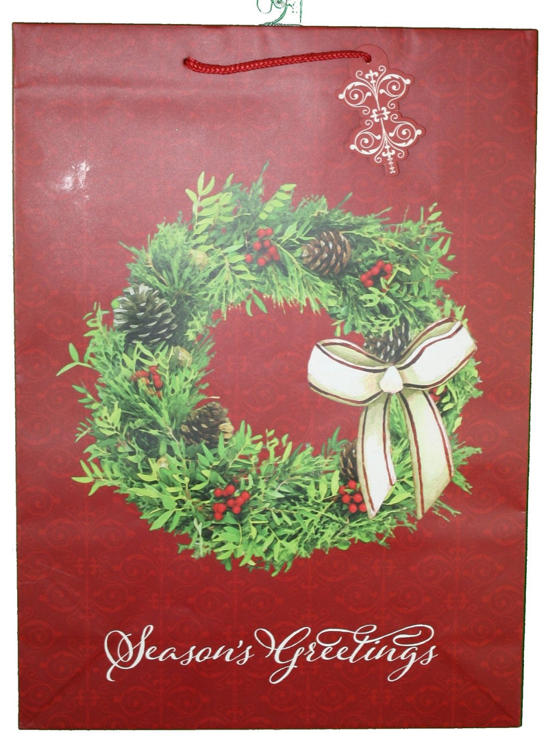Paper Images Jumbo Gift Bag With Gift Tag - - The Country Christmas Loft