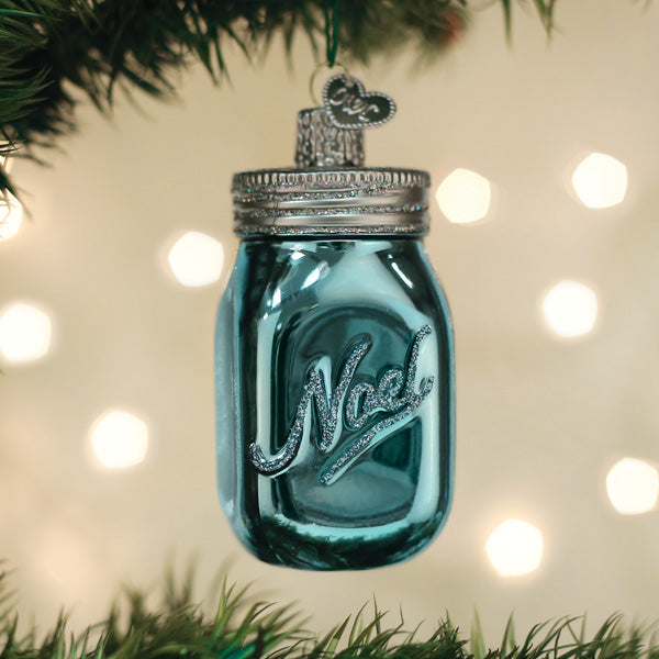 Mason Jar Ornament - The Country Christmas Loft