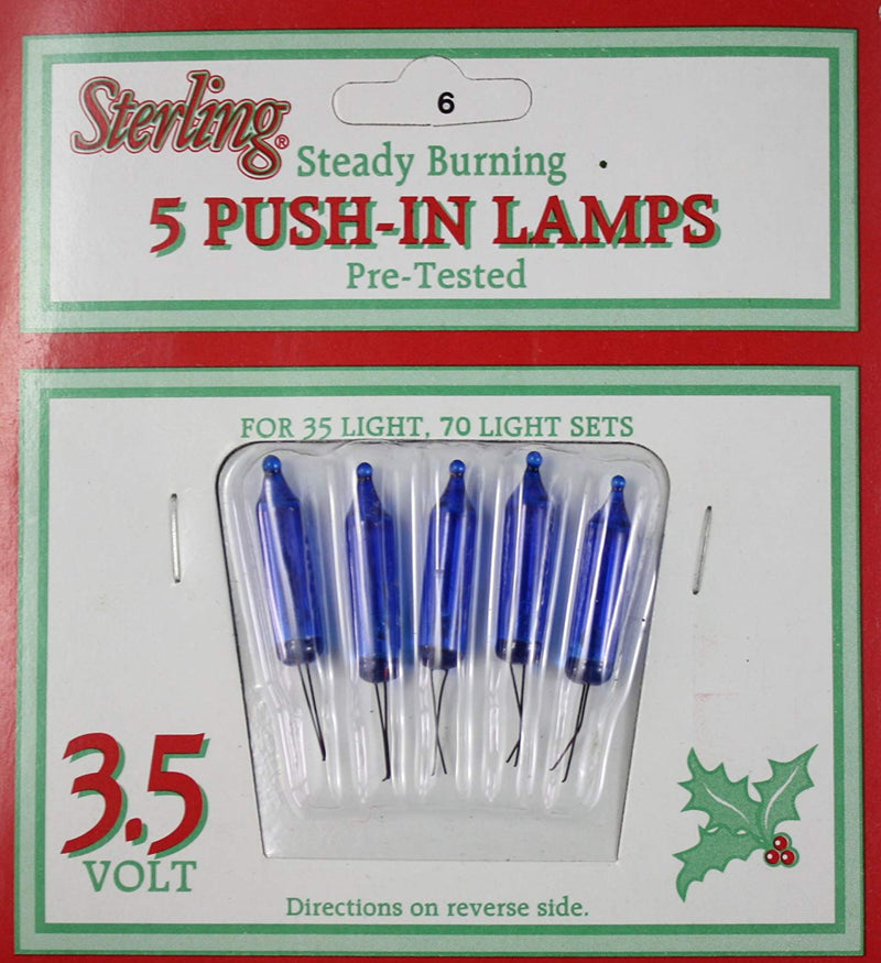 Solid Assortment: 3.5 Volt Bulb - - The Country Christmas Loft