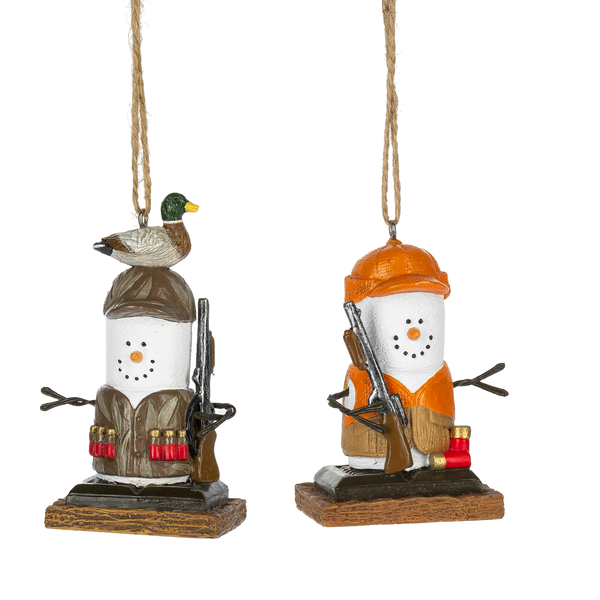 S'mores Duck Hunting Ornament - - The Country Christmas Loft