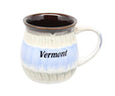 Drip Glaze Two-tone Pot Mug - Blue - The Country Christmas Loft