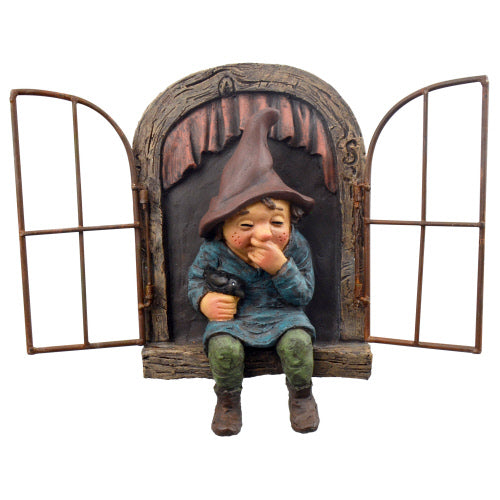 Tree Face Gnome Giggling - The Country Christmas Loft