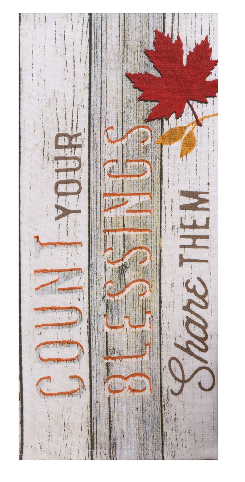 Count Your Blessings Dual Purpose Terry Towel - The Country Christmas Loft