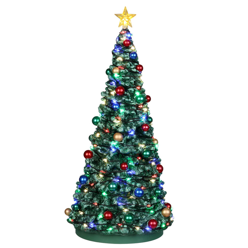 Outdoor Holiday Tree - 9" Lighted - The Country Christmas Loft