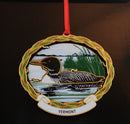 Loon Collectible Brass Ornament - The Country Christmas Loft