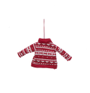 Fabric Cozy Knit Sweater Ornament - - The Country Christmas Loft