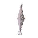 White and Silver Star Treetop - 13 Inch - The Country Christmas Loft
