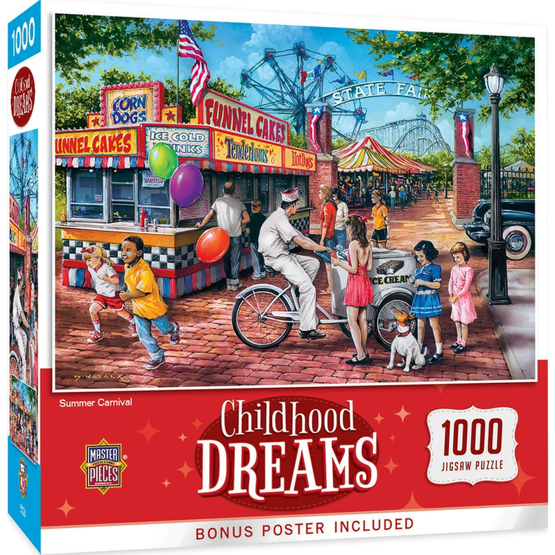 Childhood Dreams - Summer Carnival 1000 Piece Puzzle