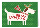 Holiday Favorites 16 Count Card Set - Jolly Puppy - The Country Christmas Loft