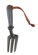 4 inch Antique Brown Hammered Metal fork - The Country Christmas Loft