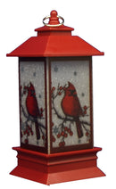 LED Lantern With Cardinal - The Country Christmas Loft