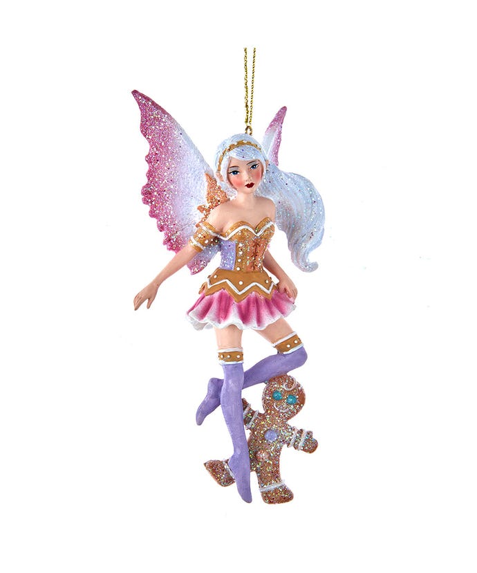 Gingerbread Fairy Ornament - The Country Christmas Loft