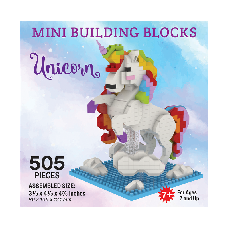 Mini Building Blocks - Unicorn