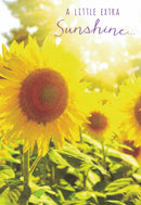 Get Well Card - A little Extra Sunshine - The Country Christmas Loft