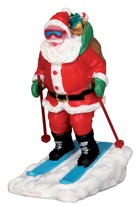 Santa Skier - The Country Christmas Loft