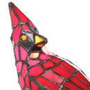 Skylar Red Stained Glass Bird Accent Lamp - The Country Christmas Loft