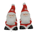 Ceramic Santa Salt and Pepper Set - The Country Christmas Loft