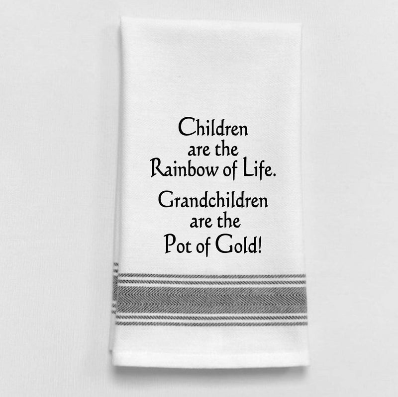Dish Towel - Children Are The Rainbow of Life - The Country Christmas Loft