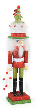 18 Hollywood Red/Green Nutcracker - - The Country Christmas Loft