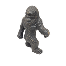 Hand Carved Wood Figurine - Yeti