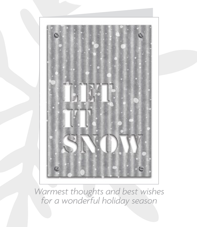 Farmhouse 18 Count Card Set - Let It Snow - The Country Christmas Loft