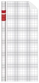 Traditional Roll Wrap - 40" x 288" - Snowy Plaid - The Country Christmas Loft