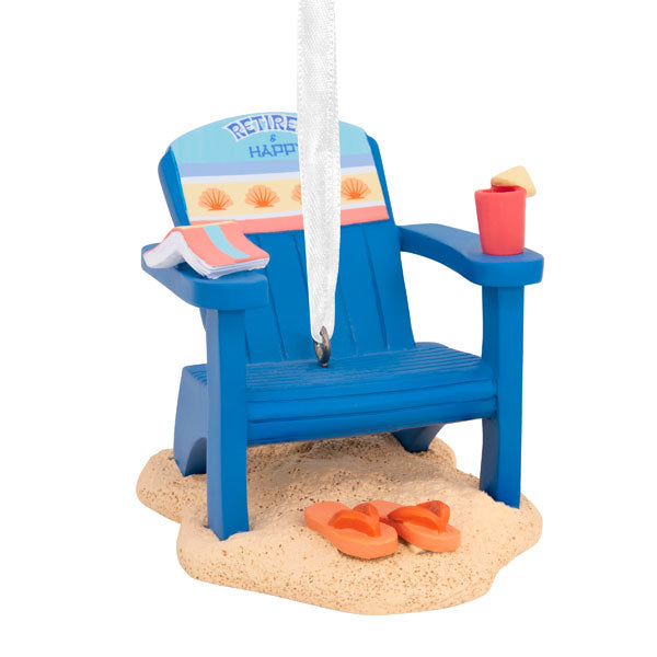Beach Chair - Retirement Ornament