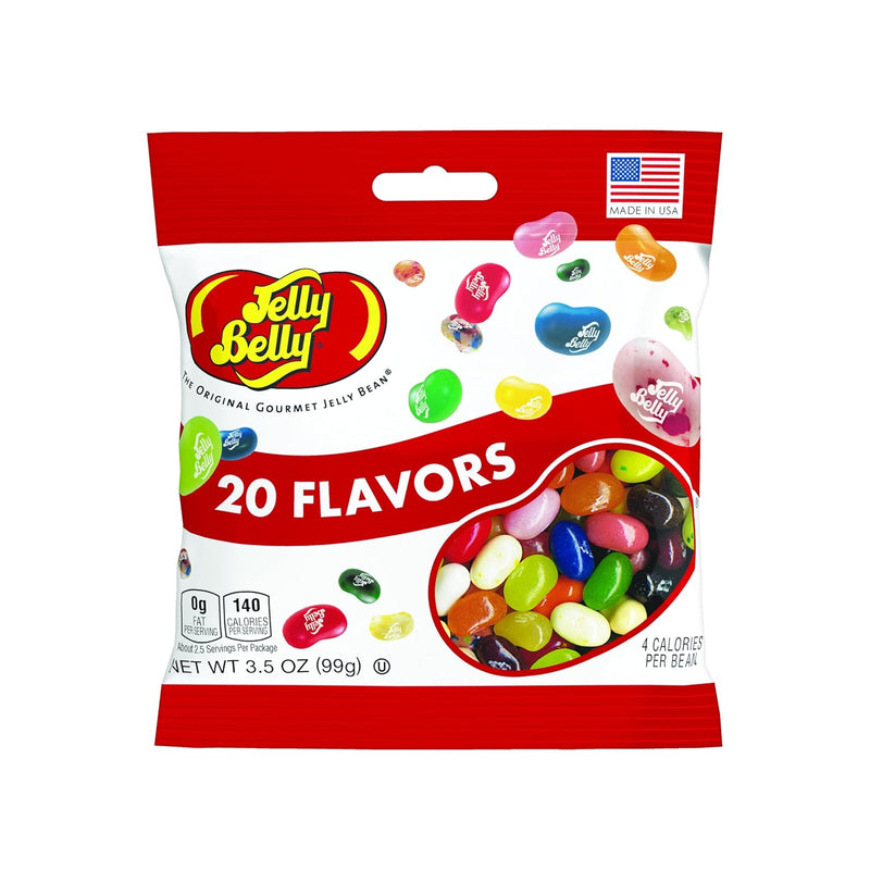 Jelly Belly 20 Assorted Flavors 3.5 oz Bag