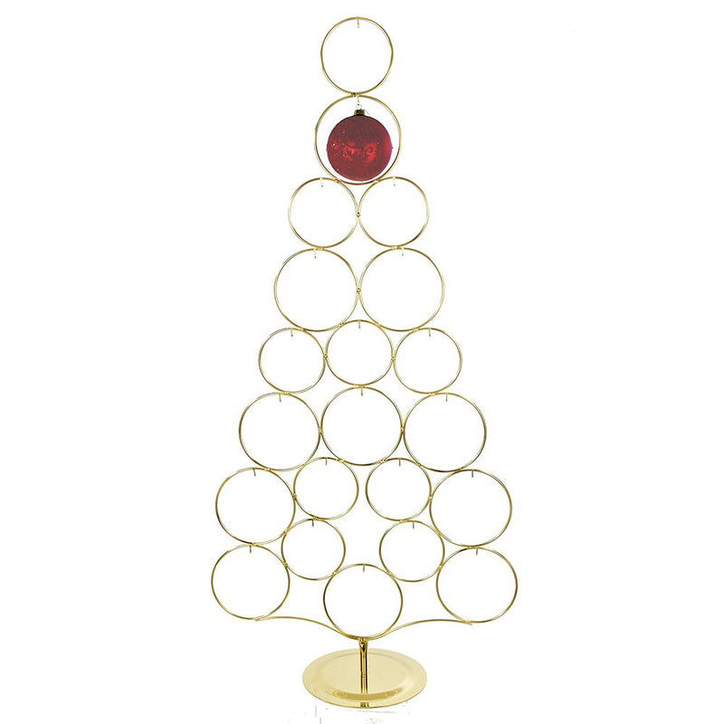 Gold Metal Tree Oranment Rack - The Country Christmas Loft
