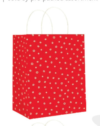 Premium Kraft Large Christmas Gift Bag - Falling Snow - The Country Christmas Loft