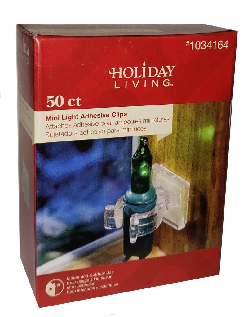 Mini Light Adhesive Clips 50 Pack - The Country Christmas Loft