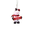 Cozy Snowman Ornament (Letters G - R) - - The Country Christmas Loft