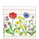 Paper Cocktail Napkin - Field Flowers - The Country Christmas Loft