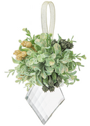 Mistletoe Acrylic Gem Ornament - - The Country Christmas Loft