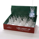 Battery-Operated LED Angel Ornament -  Trumpet - The Country Christmas Loft