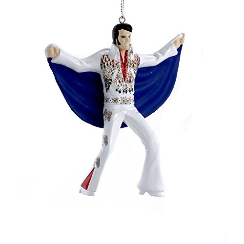 Elvis In Eagle Suit With Cape Ornament - The Country Christmas Loft