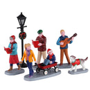 Merry Song Carolers - 6 Piece Set - The Country Christmas Loft