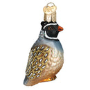 Old World Christmas Glass Partridge Ornament - The Country Christmas Loft