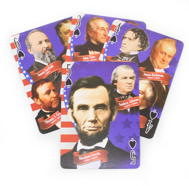 Presidents of the United States Playing Cards - The Country Christmas Loft